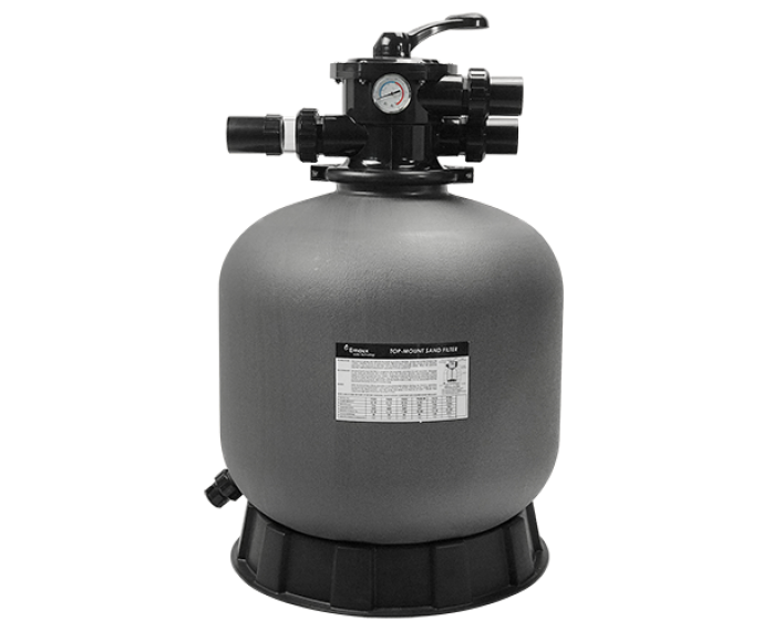 Polyethylene pool filter