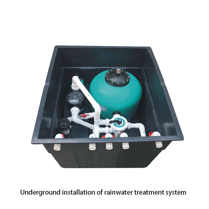 Rainwater Harvesting Systems Integrated Rainwater Treatment Units for Underground and Above Ground Installations