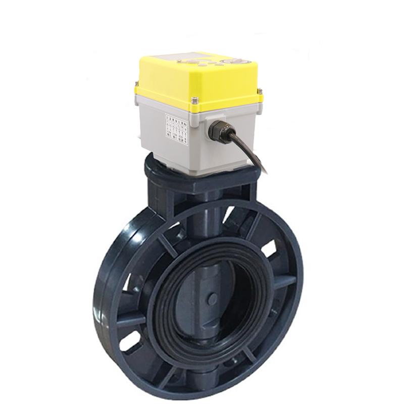 Intelligent electric butterfly valve