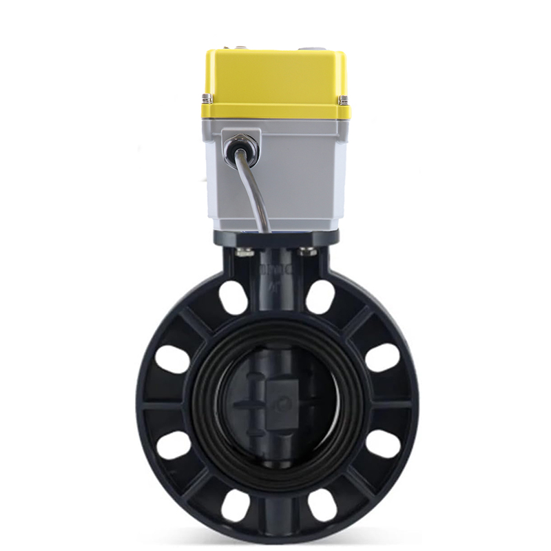 Intelligent electric butterfly valve