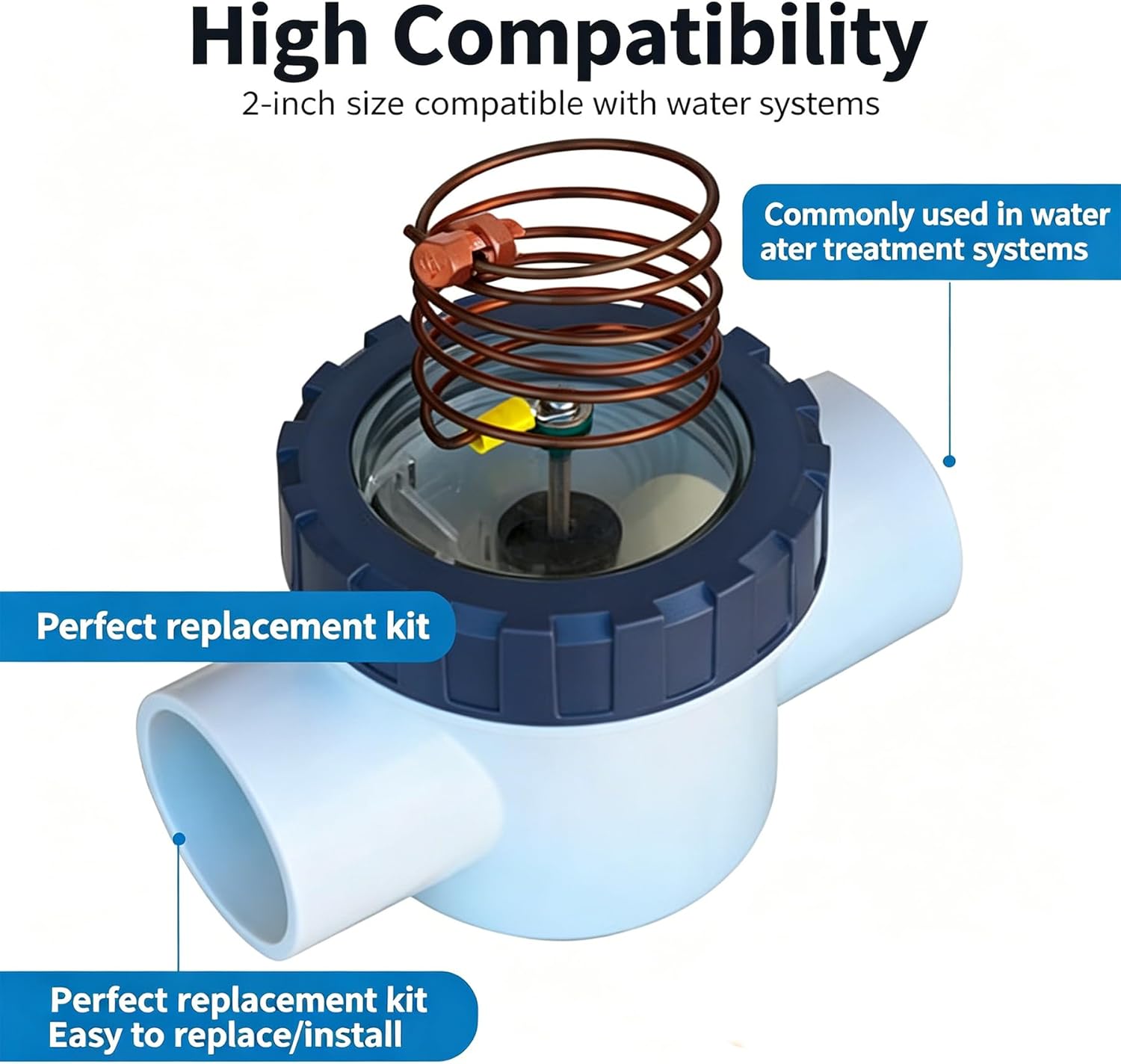 Sacrificial anode protection cover  Suitable for swimming pools and spas