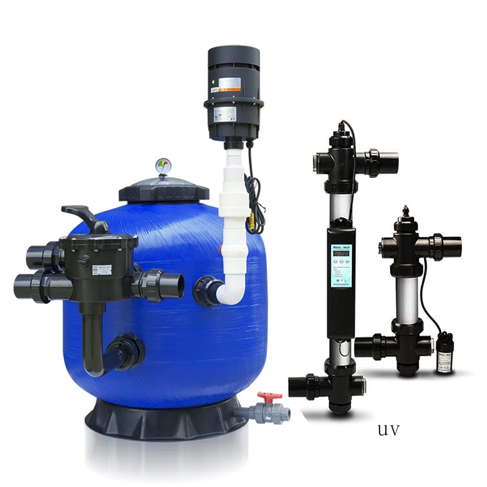Pond filters, water treatment, bio-bead filters. Fishpond life support systems